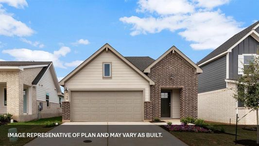 New construction Single-Family house 185 Grey Slate Ave, Marble Falls, TX 78654 The Diana- photo