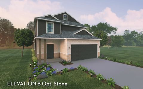 New construction Single-Family house Hickory, 3610 Compass Pointe Court, Angleton, TX 77515 - photo