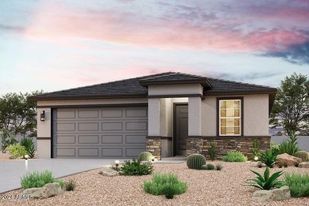 New construction Single-Family house 35180 W Mallorca Avenue, Maricopa, AZ 85138 Plan 21- photo 0