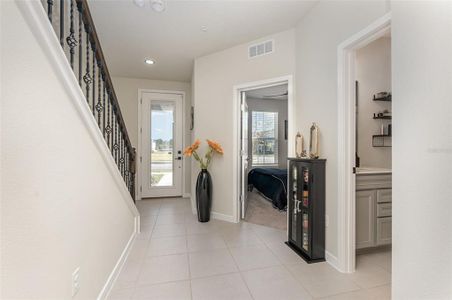 entry, entrance to bedroom and bathroom