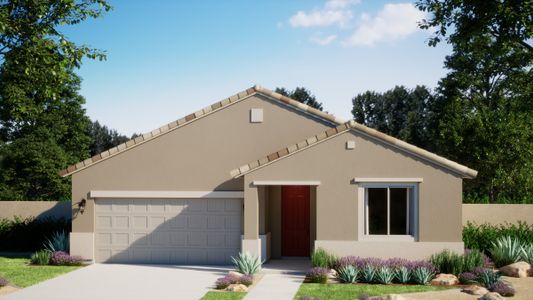 New construction Single-Family house 7044 E Bushy Trail Lane, San Tan Valley, AZ 85143 - photo 1 1