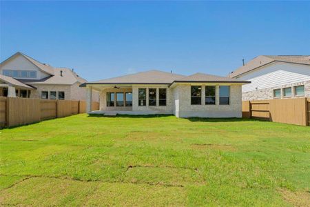 New construction Single-Family house 106 Rockrose Cv, Bastrop, TX 78602 The Lindy- photo 21 21