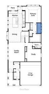New construction Single-Family house 8006 Purple Aster Pass, Lago Vista, TX 78645 Easton Plan- photo