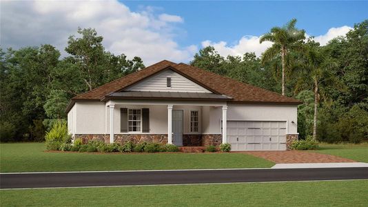 New construction Single-Family house 4833 Southern Valley Loop, Brooksville, FL 34601 Argent- photo 0 0