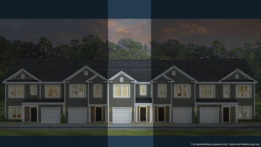 New construction Townhouse house 279 Ivory Shadow Road, Summerville, SC 29486 DENMARK- photo 0