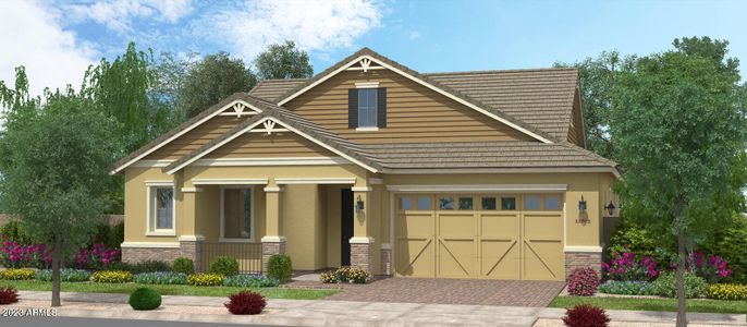 New construction Single-Family house 22876 E Thornton Road, Queen Creek, AZ 85142 Sequoia- photo 0