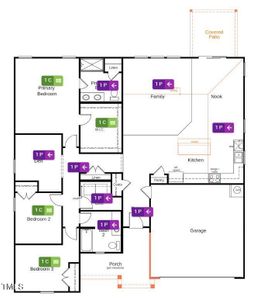 Flooring diagram