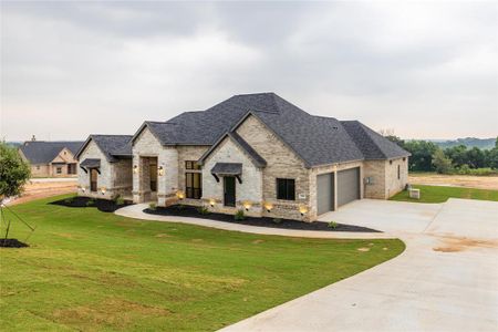 New construction Single-Family house 3001 Parker Meadows Court, Weatherford, TX 76087 - photo 0