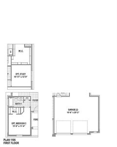 New construction Single-Family house 3709 Damsel Mackenzie, Lewisville, TX 75056 Plan 1195- photo 3 3