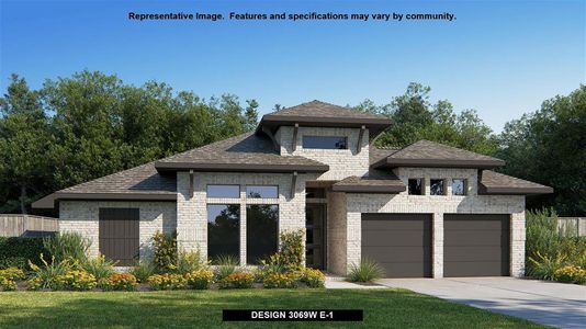New construction Single-Family house 10138 Dapple Colt, San Antonio, TX 78254 Design 3069W- photo 0 0