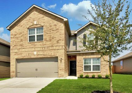 New construction Single-Family house 18721 Quiet Range Drive, Elgin, TX 78621 - photo 1 1