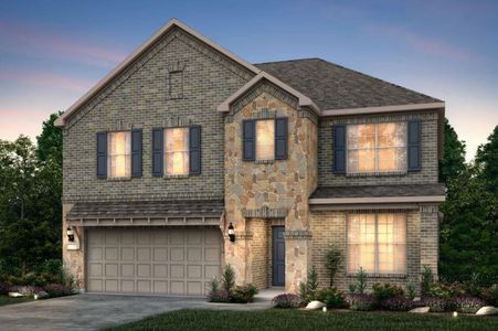 New construction Single-Family house 3400 Vestland Fjord Street, Andice, TX 78641 Caldwell- photo 0