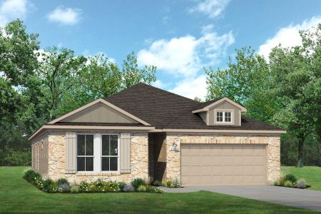 New construction Single-Family house Oaks 1754, 1229 Terrace View Drive, Georgetown, TX 78628 - photo
