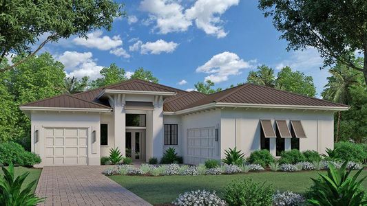 New construction Single-Family house 125 Se Via Tesoro Blvd, Port Saint Lucie, FL 34984 - photo 1 1