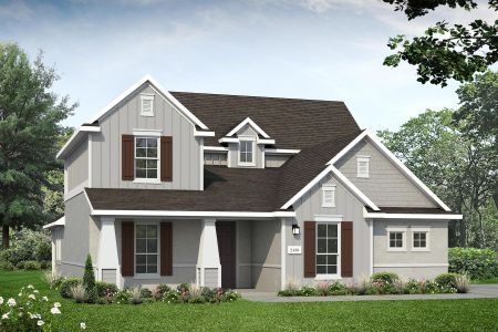 New construction Single-Family house 104 Bateleur Frey Cv., Cedar Creek, TX 78612 Plan 2438- photo 0 0