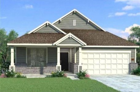 New construction Single-Family house 8315 Threadfin Way, Fulshear, TX 77441 Cottonwood PM- photo 19 19