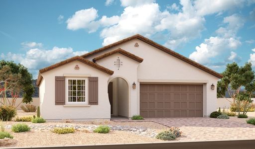 New construction Single-Family house 20162 W Exeter Blvd, Buckeye, AZ 85396 Augusta- photo 0