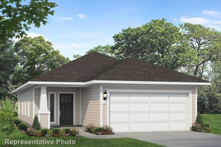 New construction Single-Family house 107 Honeybee Ln, Elgin, TX 78621 - photo 0