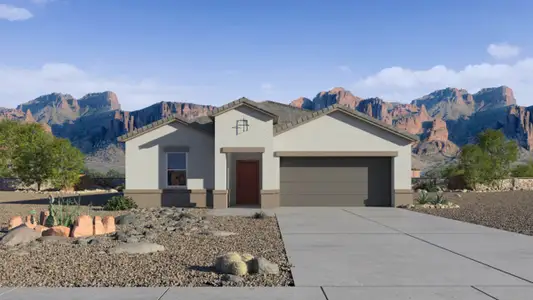 New construction Single-Family house 661 N 13Th Pl, Coolidge, AZ 85128 Cali- photo 0