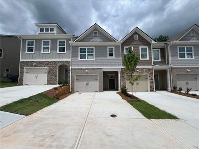 New construction Townhouse house 5750 Calle Vista Drive, Unit BV010, Lithonia, GA 30058 Melbourne- photo 0