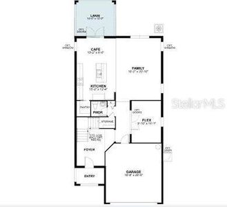 New construction Single-Family house 2657 Sunny Pebble Loop, Zephyrhills, FL 33540 Castellana- photo 1 1