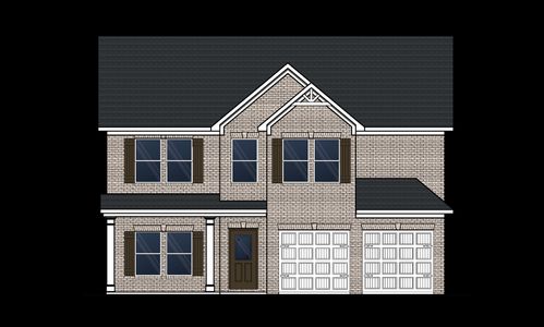 New construction Single-Family house 1613 Fuma Leaf Way, Mcdonough, GA 30253 The Sinclair- photo 0