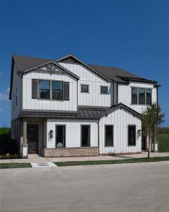 New construction Townhouse house 1140 Concan Drive, Plano, TX 75075 Wyatt Homeplan- photo 0