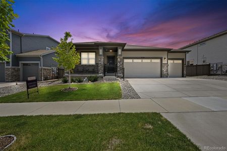 New construction Single-Family house 18306 Grosbeak Place, Parker, CO 80134 - photo 0 0