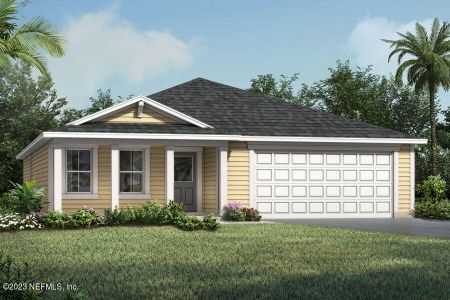 New construction Single-Family house 13046 Holsinger Blvd, Jacksonville, FL 32256 Aspen- photo 0