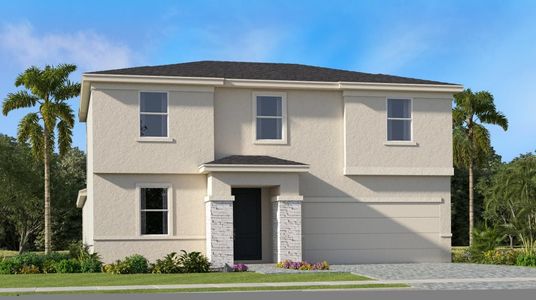 New construction Single-Family house 1941 Marigold Trail Nw, Palm Bay, FL 32907 Raleigh- photo 0