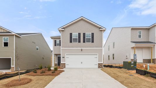 New construction Single-Family house 12023 Conrad Circle, Hampton, GA 30228 Elston- photo 0