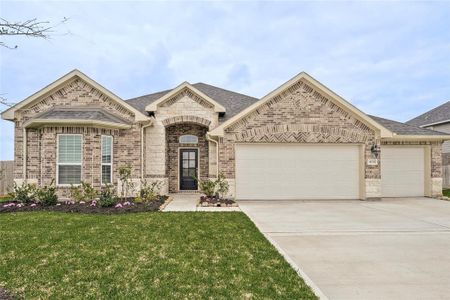 New construction Single-Family house 12002 Champions Forest Drive, Mont Belvieu, TX 77535 - photo 1 1