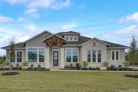 New construction Single-Family house 147 Violet Way, Castroville, TX 78009 The Livingston- photo 3 3