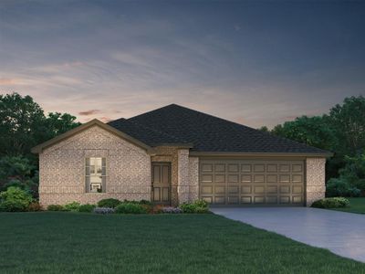 New construction Single-Family house 1594 King Ranch Road, Conroe, TX 77301 The Oleander (L401)- photo 0