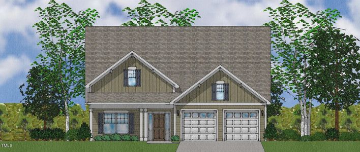 New construction Single-Family house 433 N Maple Walk Drive, Unit 99, Garner, NC 27529 Fairchild- photo 1 1