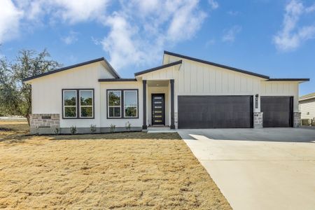 New construction Single-Family house 3705 Rock Terrace Drive, Lago Vista, TX 78645 Bluebonnet- photo 1 1