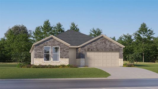 New construction Single-Family house 26611 Foxtail Fern Drive, Katy, TX 77493 Hendrix- photo 0