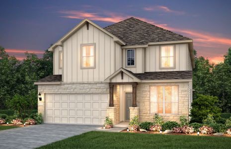 New construction Single-Family house 217 Coleman Bend, Liberty Hill, TX 78642 Riverdale- photo 18 18