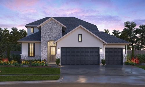 New construction Single-Family house 2604 Mackinac Bay Drive, Texas City, TX 77568 Santorini- photo 0 0