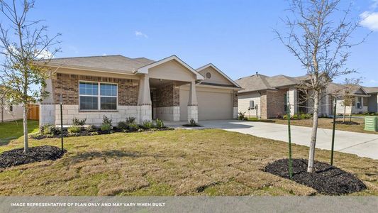 New construction Single-Family house 405 Concho River Dr, Hutto, TX 78634 The Independence- photo