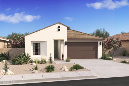 New construction Single-Family house 42420 W Pablo Drive, Maricopa, AZ 85138 Orinoco- photo 0