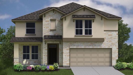 New construction Single-Family house The Boerne, 404 Steele Rapids, Cibolo, TX 78108 - photo