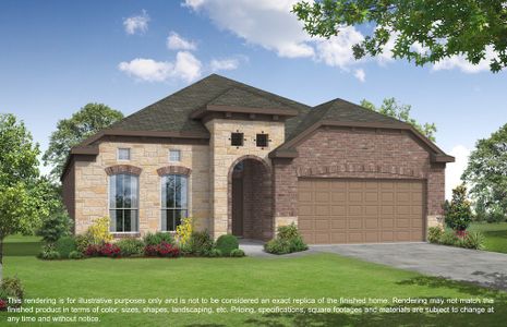 New construction Single-Family house 2903 Belle Tree Lane, Katy, TX 77493 Plan 546- photo 0