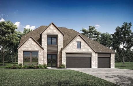 New construction Single-Family house 400 Wolf Ridge Road, Georgetown, TX 78628 Kenton- photo 0 0