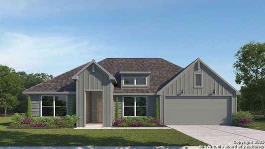 New construction Single-Family house 128 Konrad Creek Drive, Lockhart, TX 78644 THE GARLAND- photo 9 9