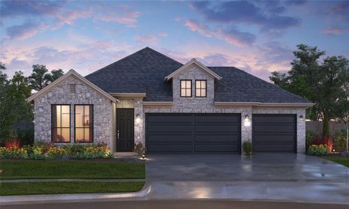 New construction Single-Family house 2508 Seneca Lake, Texas City, TX 77568 Santorini- photo 0