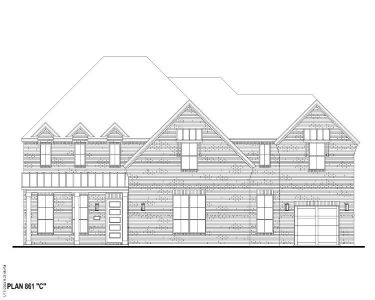 New construction Single-Family house Plan 861, 1317 Limestone Ridge, Mansfield, TX 76063 - photo