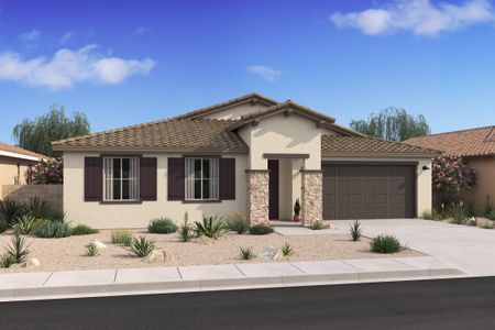 New construction Single-Family house 37540 W Padilla Street, Maricopa, AZ 85138 Bisbee- photo 9 9