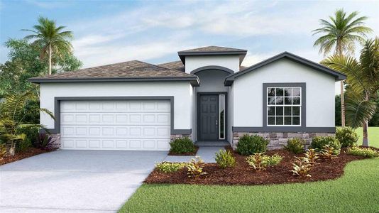 New construction Single-Family house 7330 Rome Lane, Brooksville, FL 34613 Lantana- photo 0 0