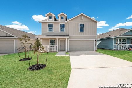 New construction Single-Family house 108 Vista View, Floresville, TX 78114 Selsey- photo 0
